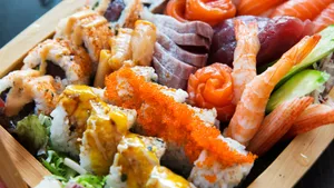好吃的寿司美食图片_6