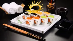 营养美食寿司4k图片_2