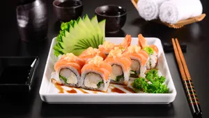 营养美食寿司4k图片_7