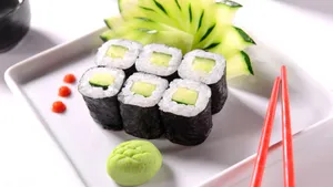 健康美味寿司桌面壁纸_2