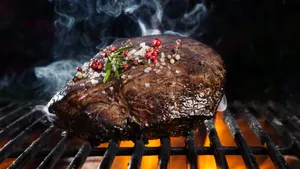 大块美食烤肉图片_3