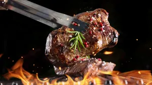 大块美食烤肉图片_5