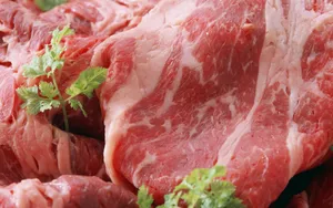 上等的雪花牛肉食材图片_3