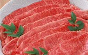 上等的雪花牛肉食材图片_4
