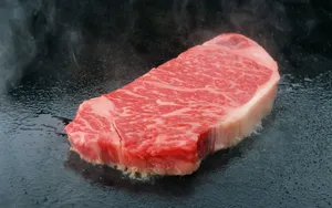 煎牛肉牛排美食图片_4