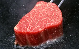 煎牛肉牛排美食图片_5