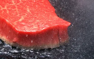 煎牛肉牛排美食图片_6