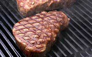 煎牛肉牛排美食图片_12