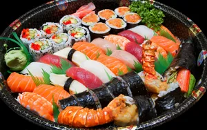 精致美食寿司图片壁纸_7