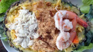 美食海鲜饭菜图片