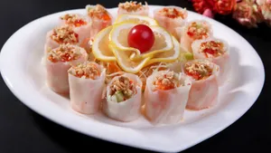 美食春卷图片