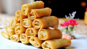 美食春卷图片_3