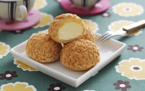 美食泡芙图片_3