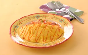美食蛋包饭图片壁纸_5