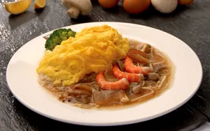 美食蛋包饭图片壁纸_8