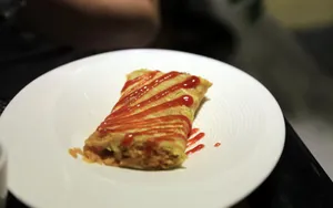 美食蛋包饭图片壁纸_12