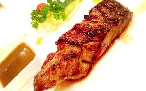 营养牛肉美食桌面壁纸