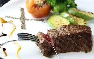 营养牛肉美食桌面壁纸_3