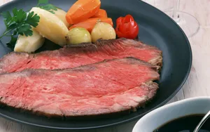 营养牛肉美食桌面壁纸_9
