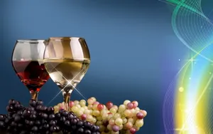 葡萄与美酒桌面壁纸_21