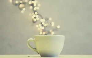温暖浓郁的咖啡杯高清壁纸_11