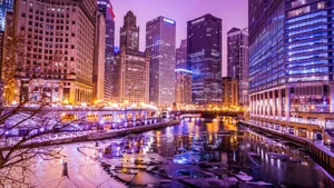 美国伊利诺伊州城市风光_10