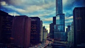 美国伊利诺伊州城市风光_11
