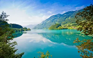 湖泊山水图片壁纸_11