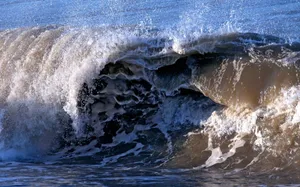 大海海浪浪花图片_7