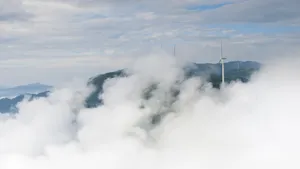 山峰云海图片_4