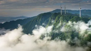 山峰云海图片_5