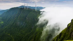 山峰云海图片_7