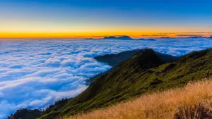 山川河流怡人风景图片_7