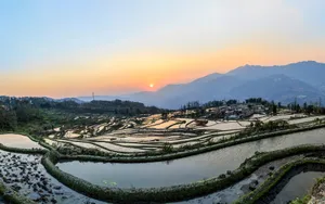 云南元阳梯田图片_3