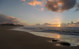海岸风景线壁纸_3