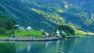 挪威纳柔依峡湾风景壁纸_5