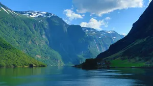 挪威纳柔依峡湾风景壁纸_6