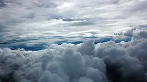 天空云层云海图片_8