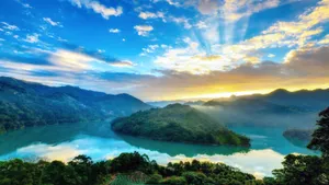 优美山水风景桌面壁纸_6