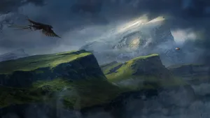数字绘画精美风景壁纸_3
