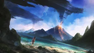 数字绘画精美风景壁纸_8
