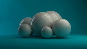 三维球体设计壁纸_5