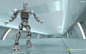 3D机器人windows广告壁纸_5