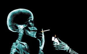 另类黑色透视图片壁纸_2