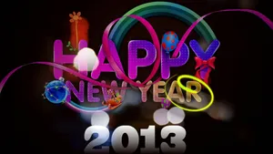 2013年新年图片桌面壁纸_2