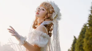 甜美Lolita少女写真壁纸_6