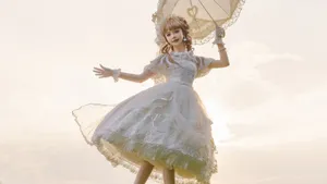 甜美Lolita少女写真壁纸_8