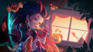 英雄联盟女英雄同人壁纸_2