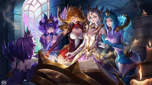 英雄联盟女英雄同人壁纸_6