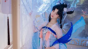 王者荣耀嫦娥如梦令cosplay图片_3